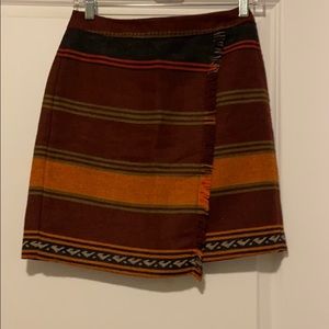 Loft Blanket Wrap Skirt